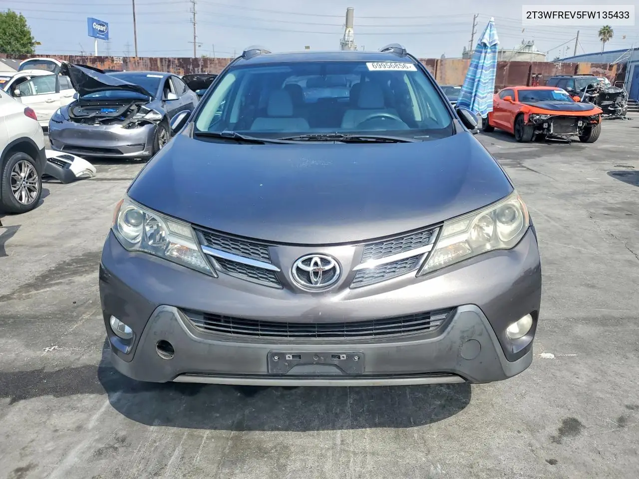2015 TOYOTA RAV 4 VIN 2T3WFREV5FW135433 — фото 5