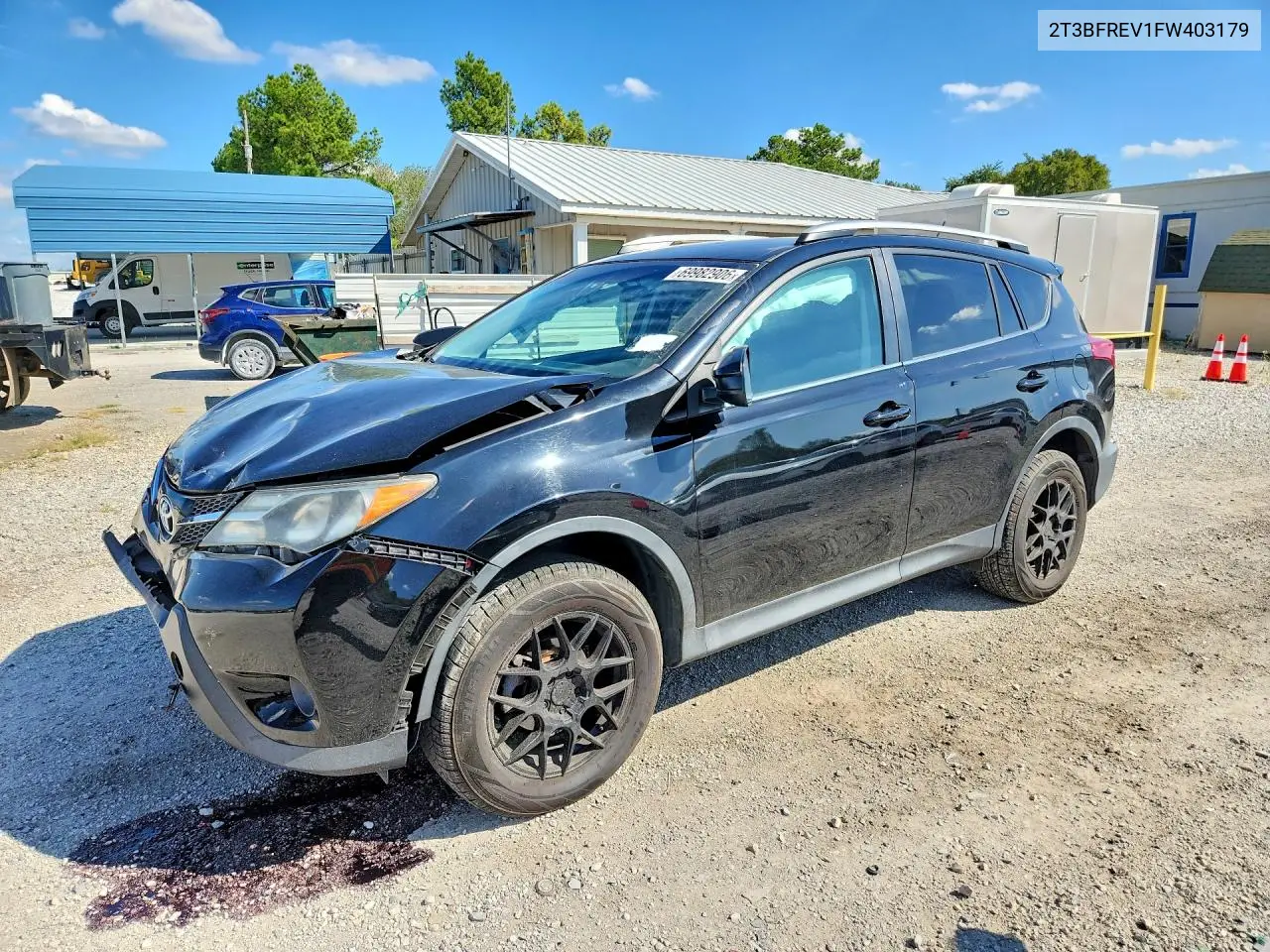 TOYOTA RAV 4 2015, VIN 2T3BFREV1FW403179