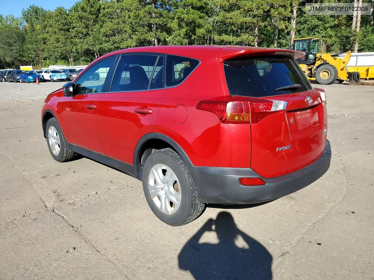 2015 TOYOTA RAV 4 VIN JTMBFREV3FD122305 — фото 2