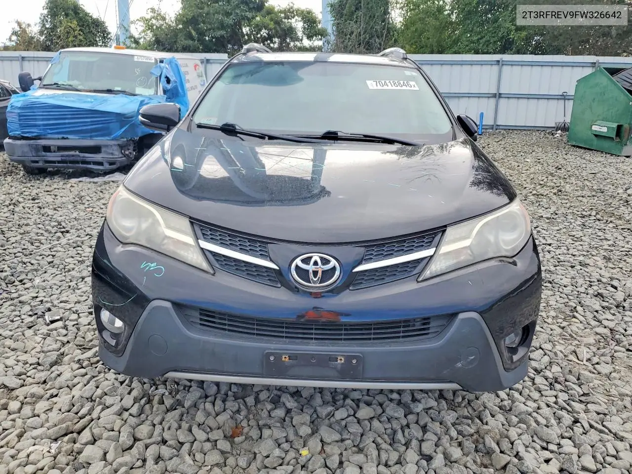 2015 TOYOTA RAV 4 VIN 2T3RFREV9FW326642 — фото 5