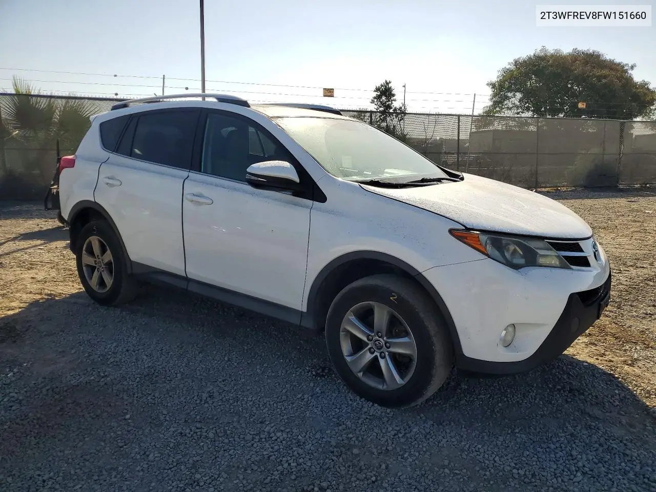 2015 TOYOTA RAV 4 VIN 2T3WFREV8FW151660 — фото 4