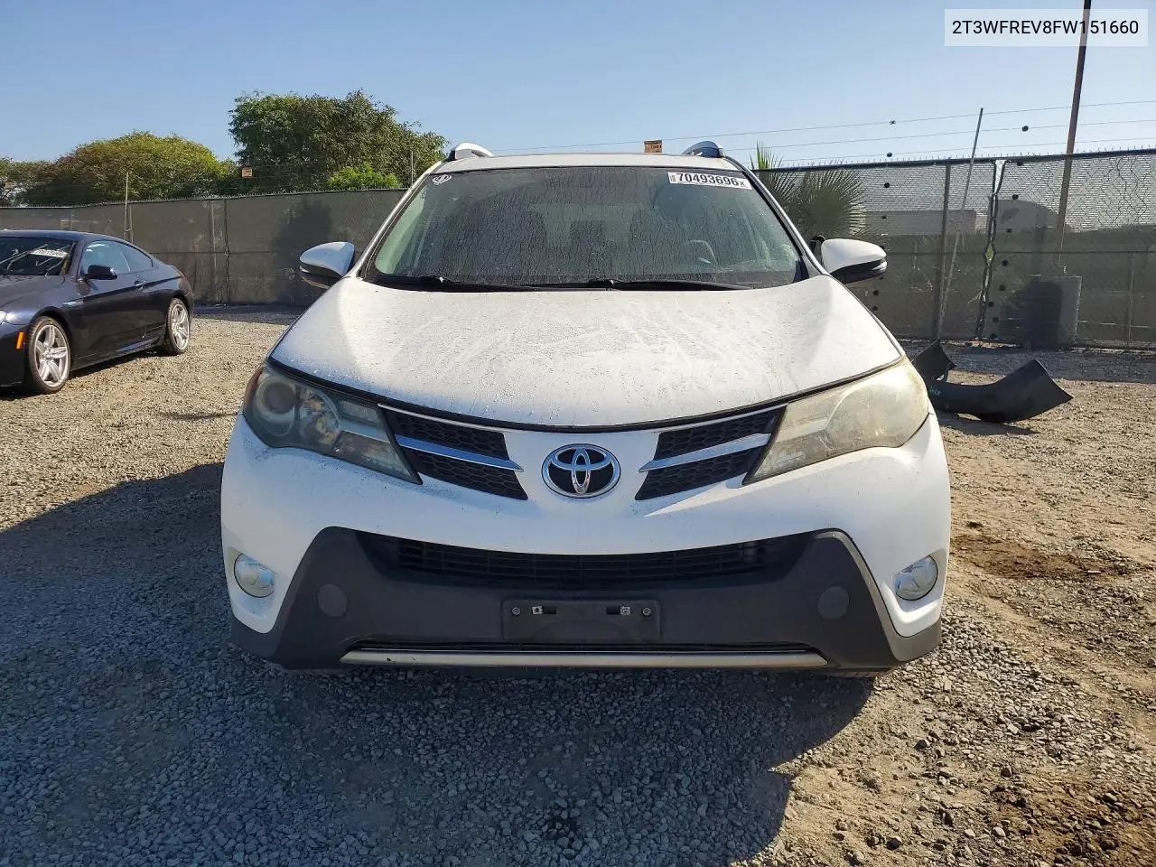 2015 TOYOTA RAV 4 VIN 2T3WFREV8FW151660 — фото 5
