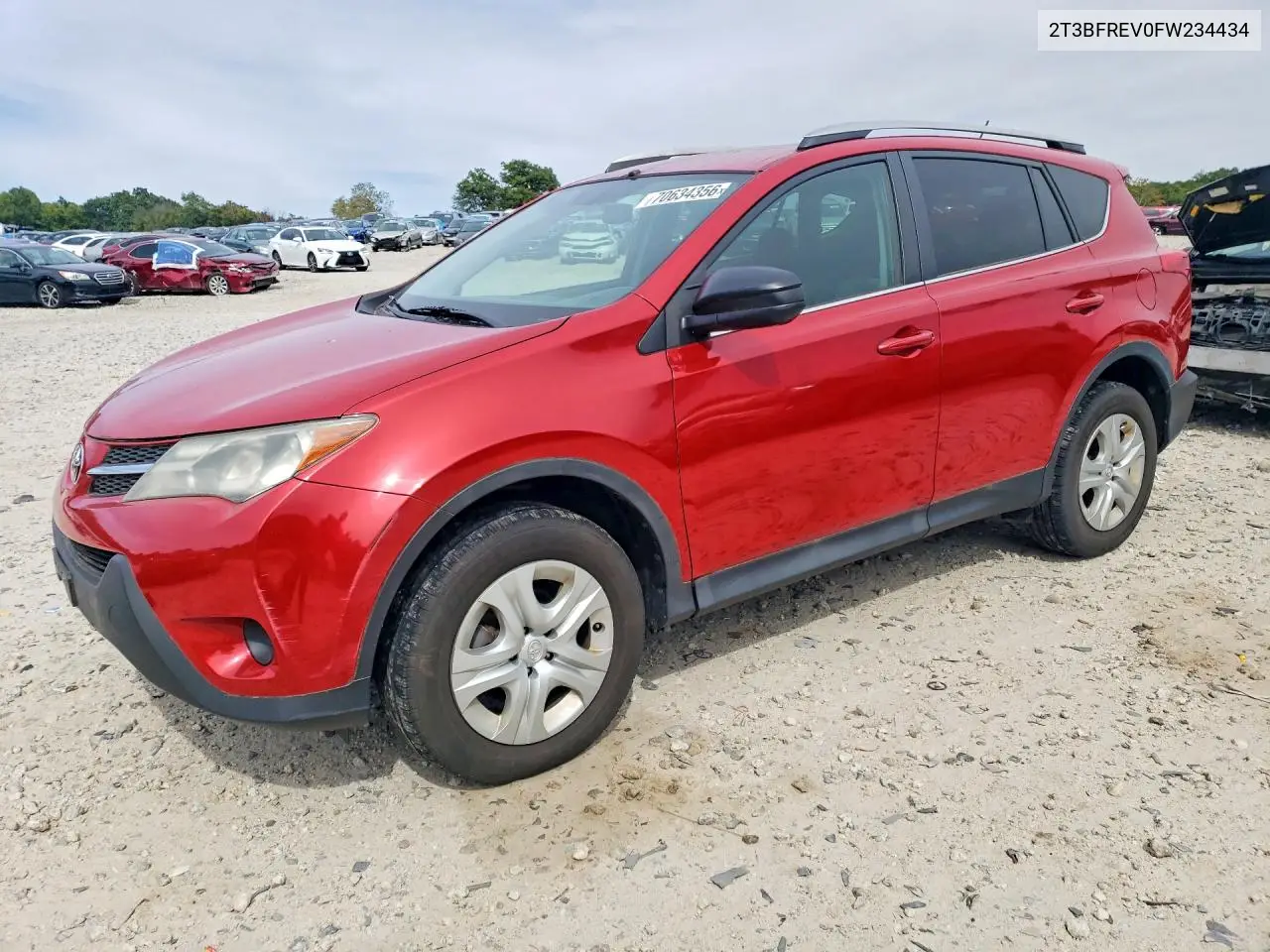 TOYOTA RAV 4 2015, VIN 2T3BFREV0FW234434