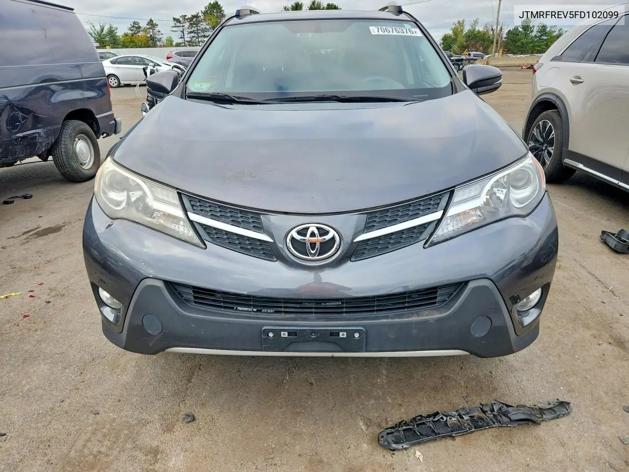 2015 TOYOTA RAV 4 VIN JTMRFREV5FD102099 — фото 5