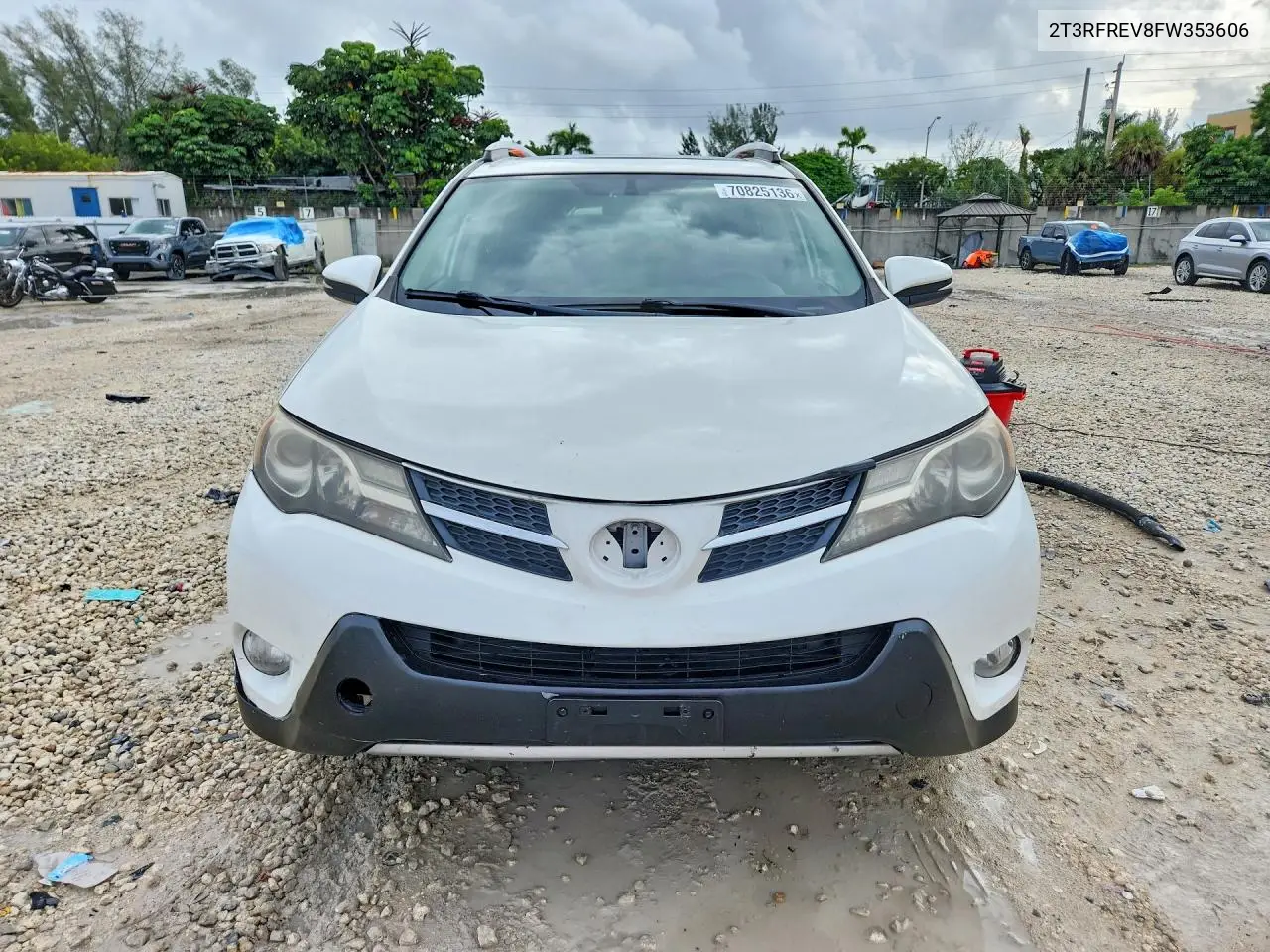 2015 TOYOTA RAV 4 VIN 2T3RFREV8FW353606 — фото 5