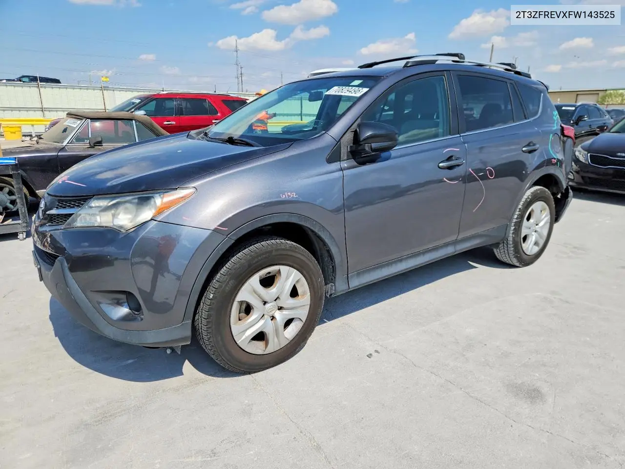 TOYOTA RAV 4 2015, VIN 2T3ZFREVXFW143525