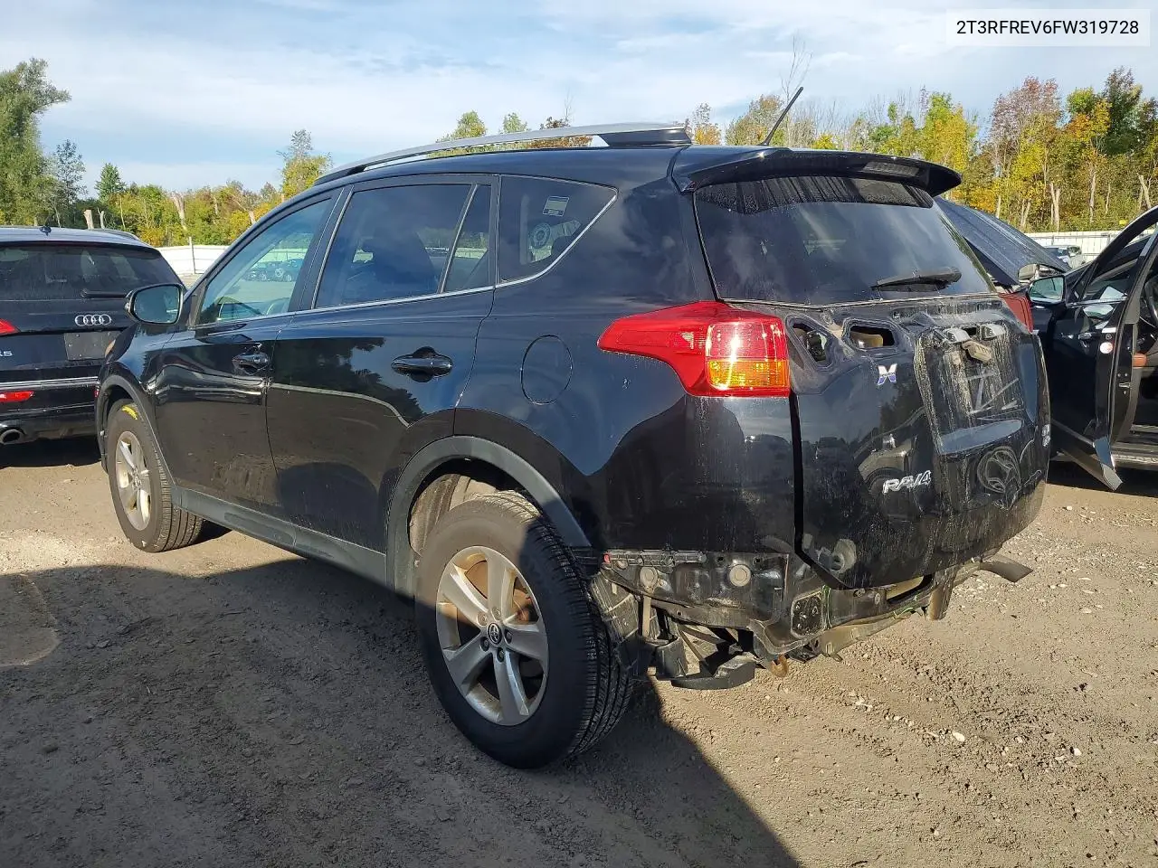 2015 TOYOTA RAV 4 VIN 2T3RFREV6FW319728 — фото 2