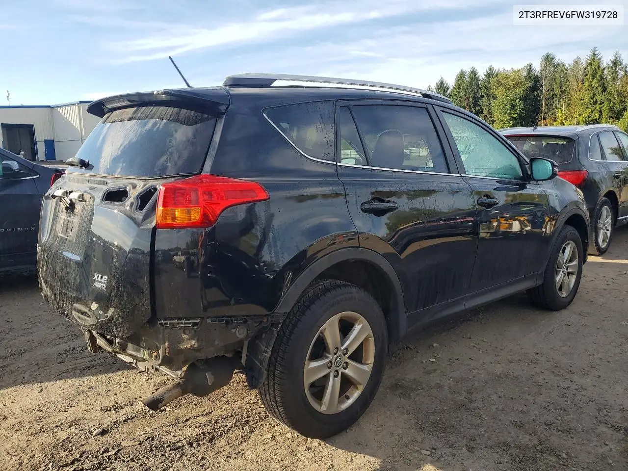 2015 TOYOTA RAV 4 VIN 2T3RFREV6FW319728 — фото 3