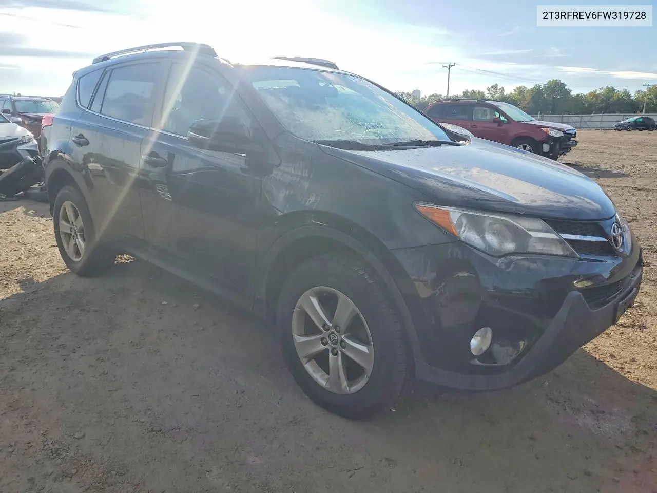 2015 TOYOTA RAV 4 VIN 2T3RFREV6FW319728 — фото 4