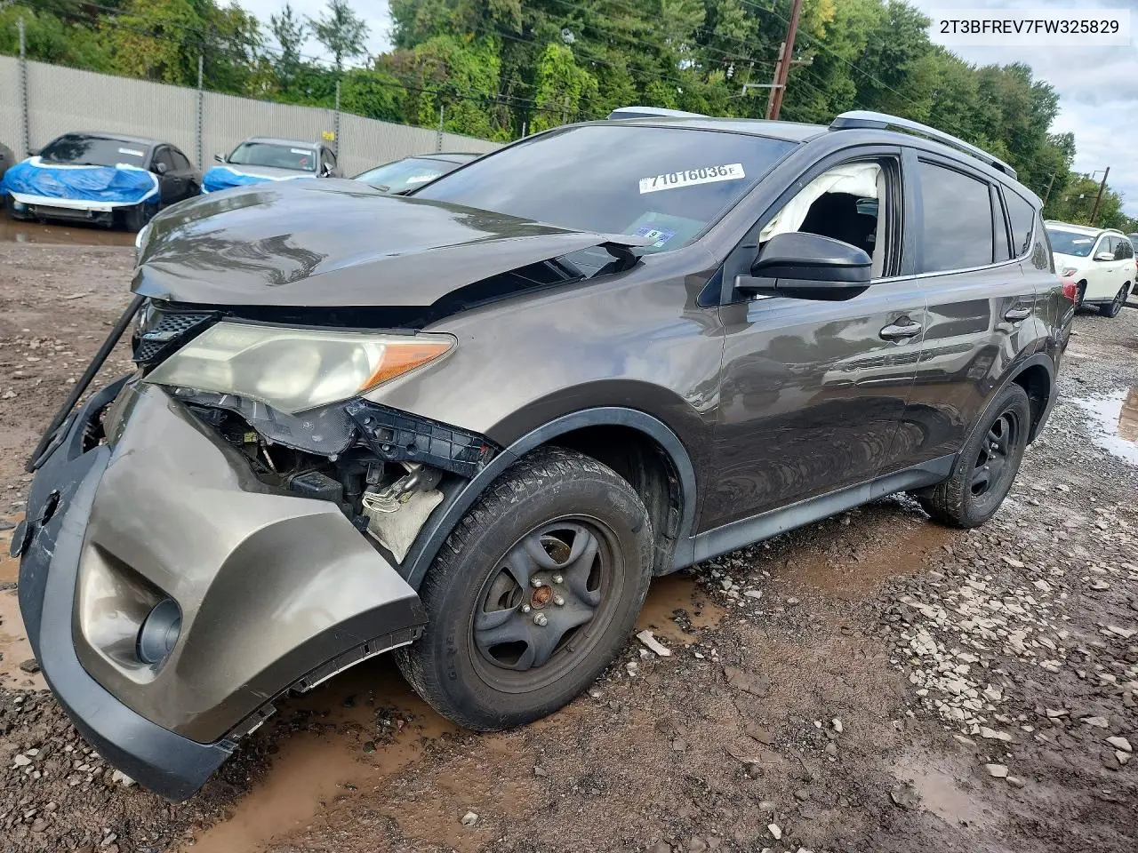 TOYOTA RAV 4 2015, VIN 2T3BFREV7FW325829