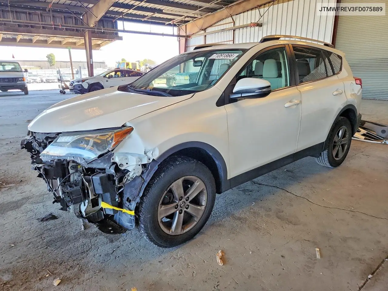 TOYOTA RAV 4 2015, VIN JTMWFREV3FD075889
