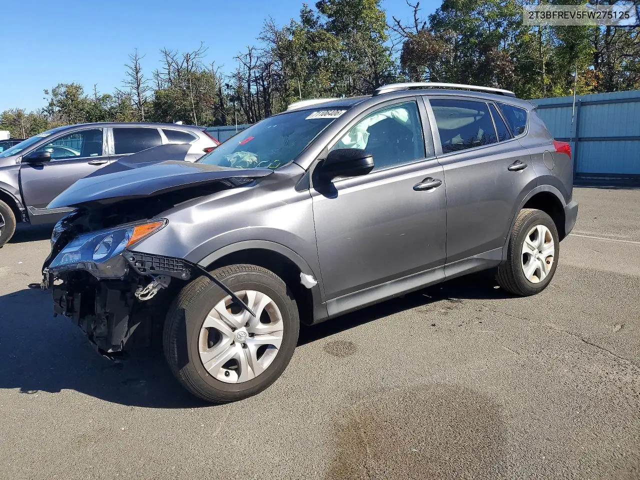 TOYOTA RAV 4 2015, VIN 2T3BFREV5FW275125