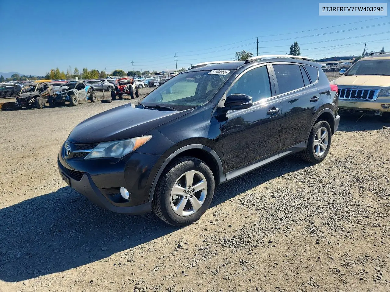 TOYOTA RAV 4 2015, VIN 2T3RFREV7FW403296