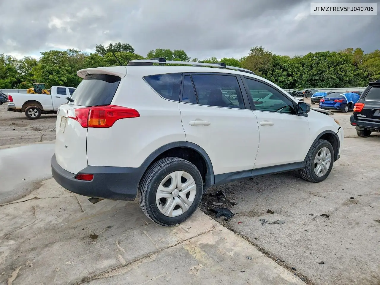 2015 TOYOTA RAV 4 VIN JTMZFREV5FJ040706 — фото 3