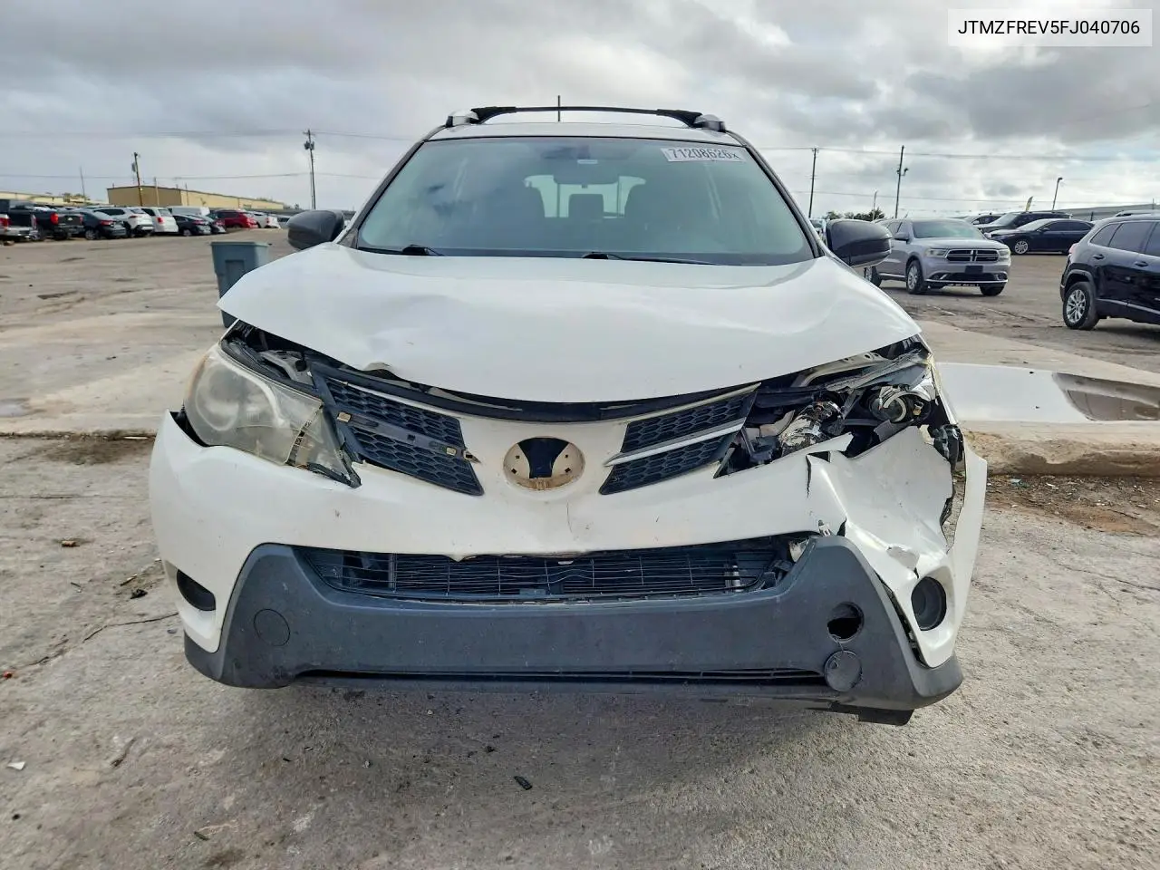 2015 TOYOTA RAV 4 VIN JTMZFREV5FJ040706 — фото 5