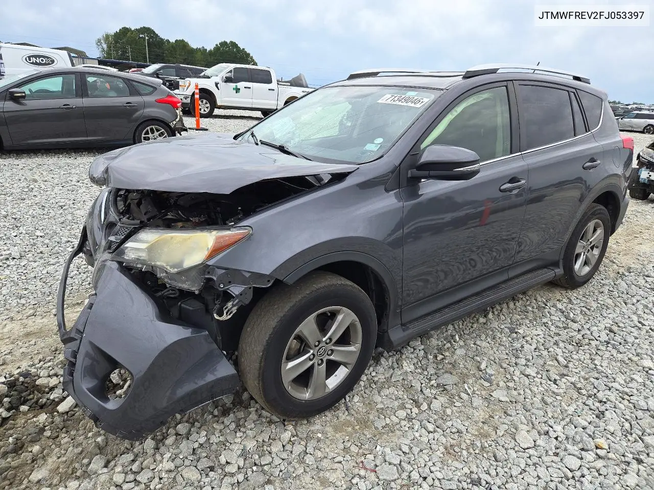 TOYOTA RAV 4 2015, VIN JTMWFREV2FJ053397