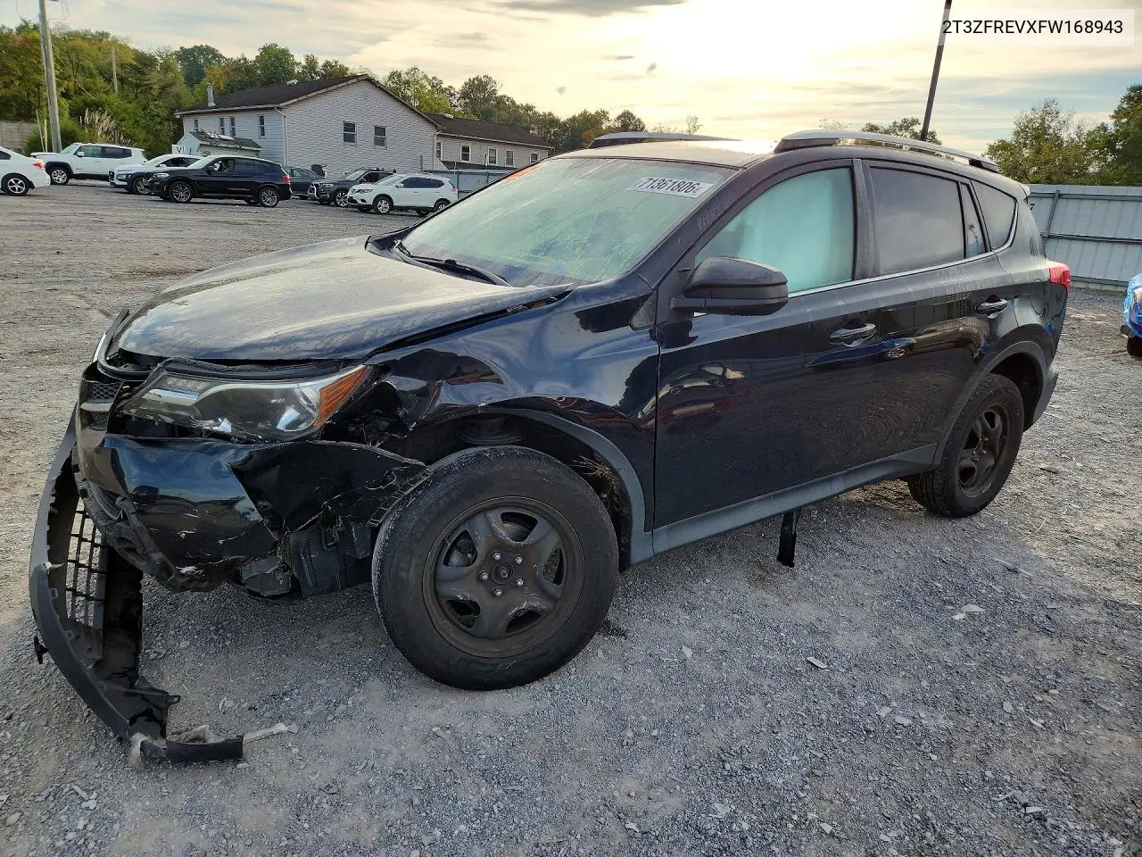 TOYOTA RAV 4 2015, VIN 2T3ZFREVXFW168943