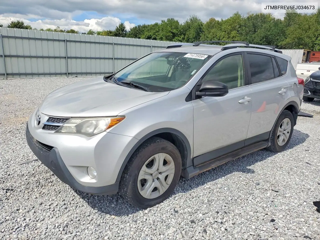 TOYOTA RAV 4 2015, VIN JTMBFREV6FJ034673