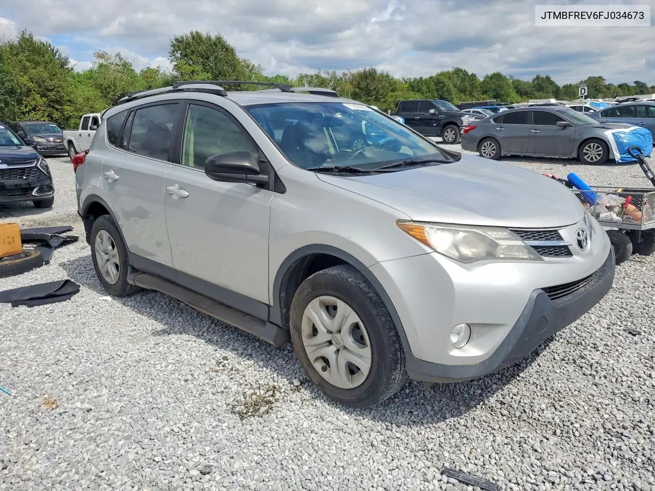 2015 TOYOTA RAV 4 VIN JTMBFREV6FJ034673 — фото 4