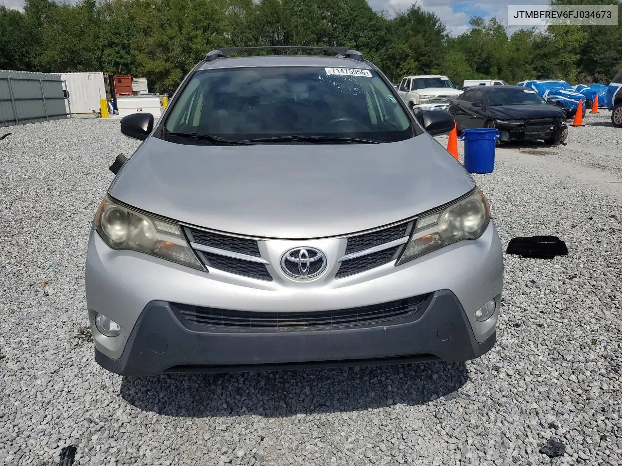 2015 TOYOTA RAV 4 VIN JTMBFREV6FJ034673 — фото 5