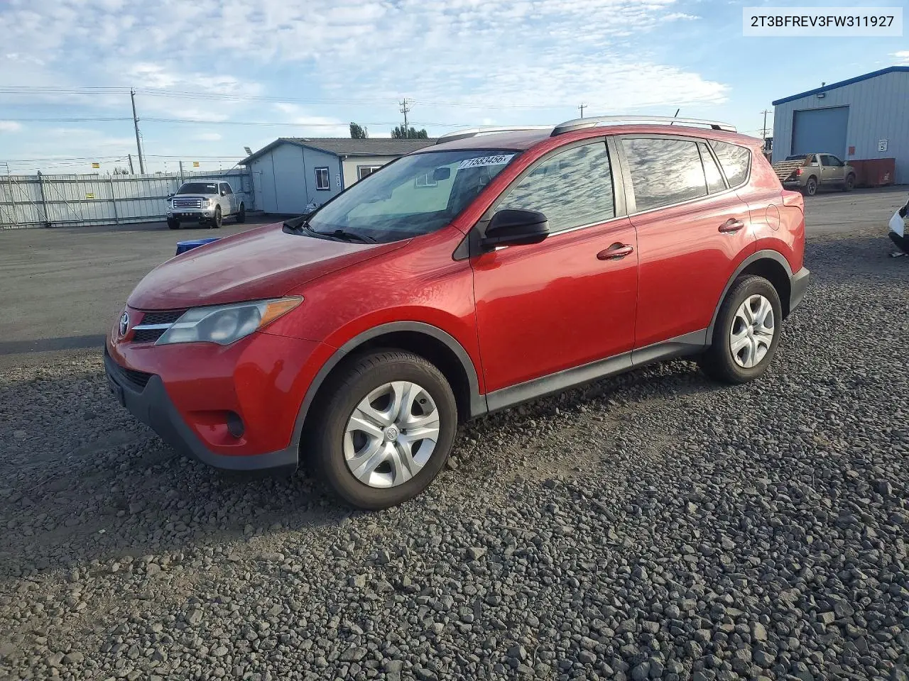 TOYOTA RAV 4 2015, VIN 2T3BFREV3FW311927