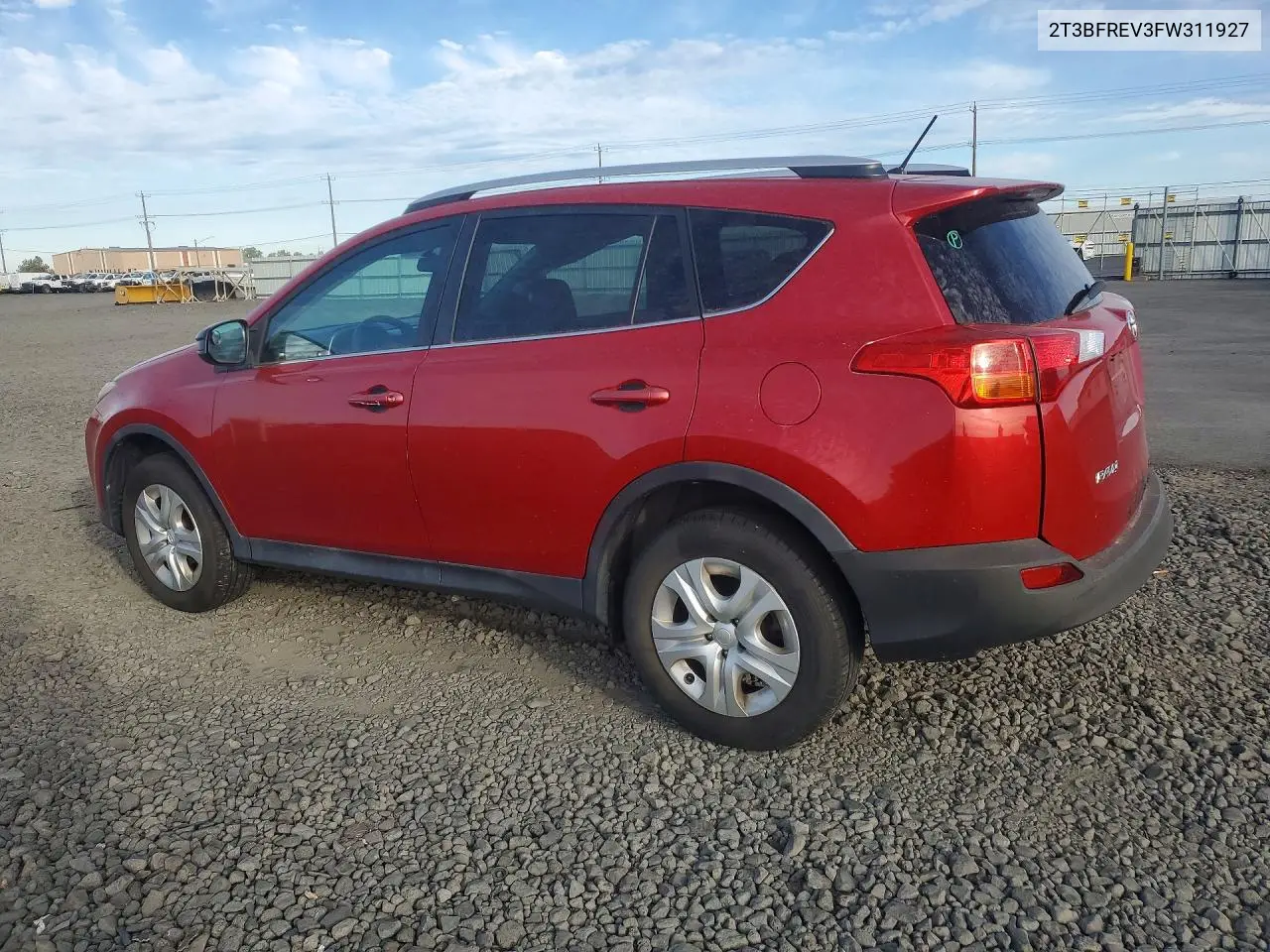 2015 TOYOTA RAV 4 VIN 2T3BFREV3FW311927 — фото 2