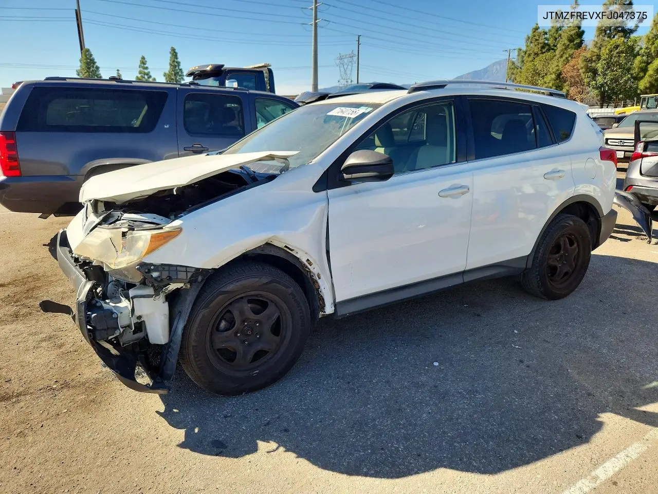TOYOTA RAV 4 2015, VIN JTMZFREVXFJ047375