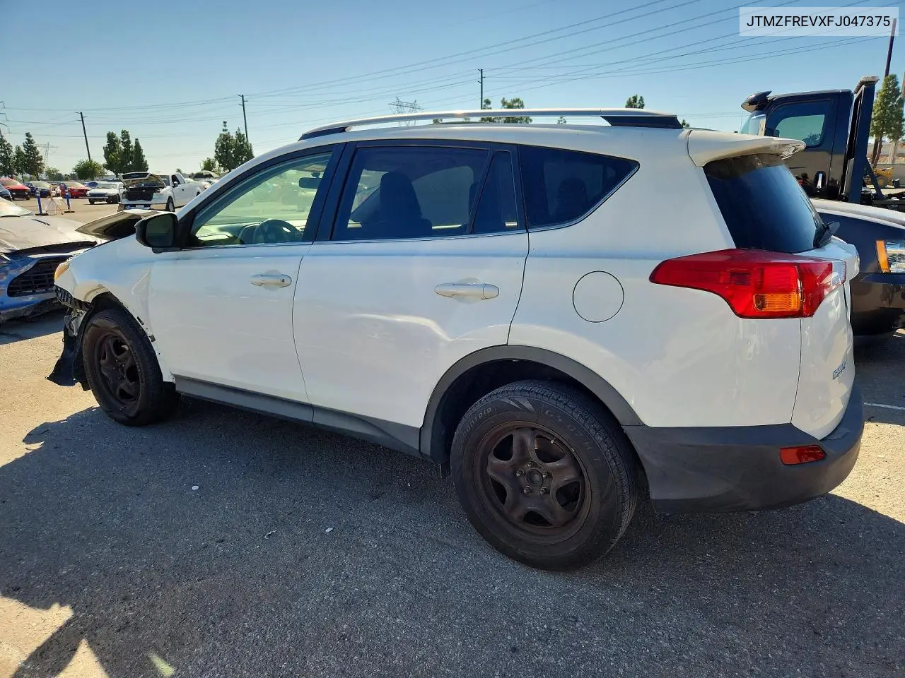2015 TOYOTA RAV 4 VIN JTMZFREVXFJ047375 — фото 2