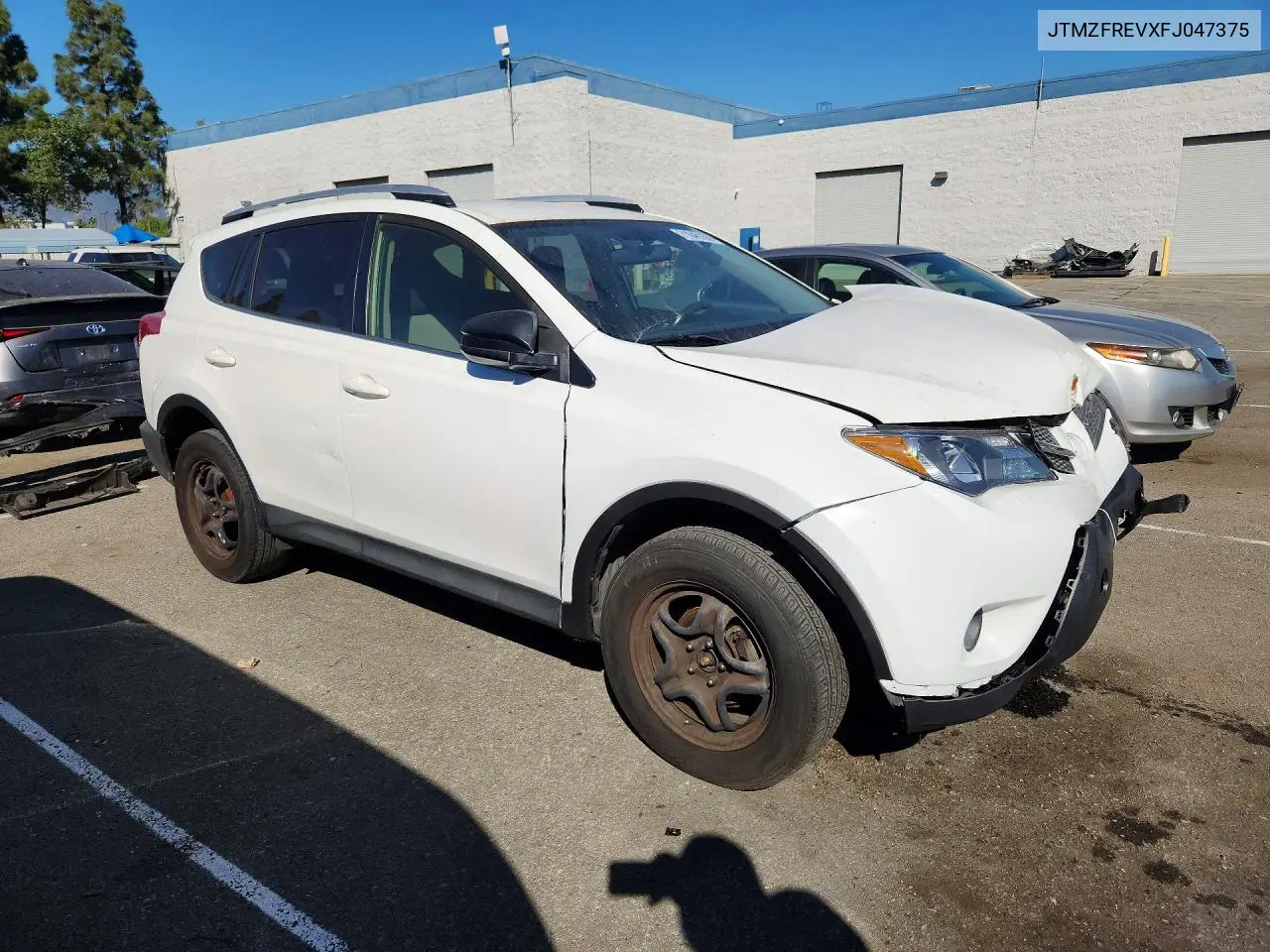 2015 TOYOTA RAV 4 VIN JTMZFREVXFJ047375 — фото 4