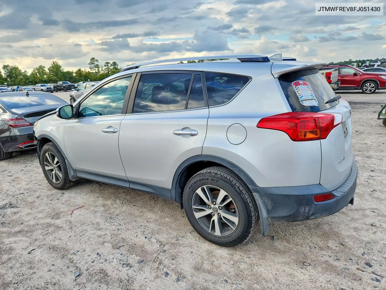 2015 TOYOTA RAV 4 VIN JTMWFREV8FJ051430 — фото 2