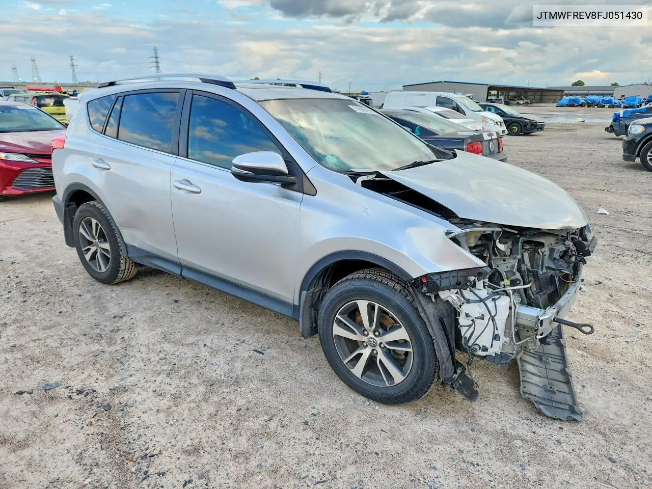 2015 TOYOTA RAV 4 VIN JTMWFREV8FJ051430 — фото 4
