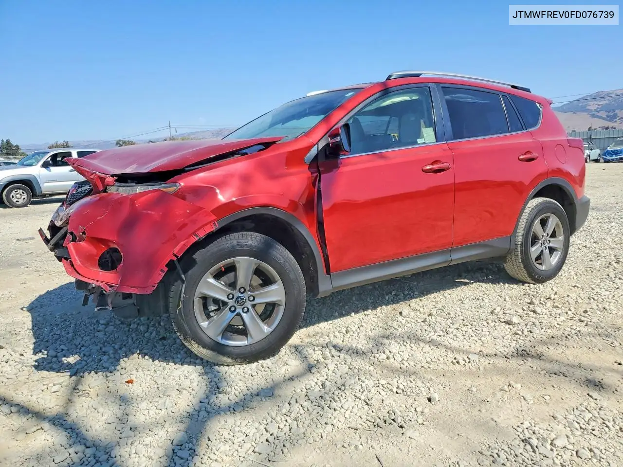 TOYOTA RAV 4 2015, VIN JTMWFREV0FD076739