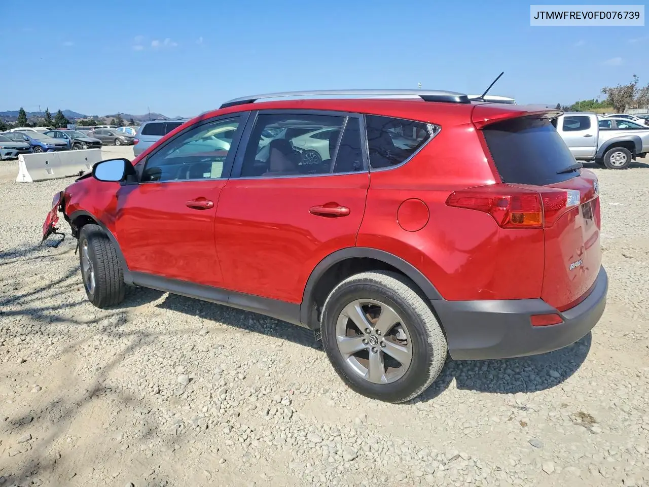 2015 TOYOTA RAV 4 VIN JTMWFREV0FD076739 — фото 2
