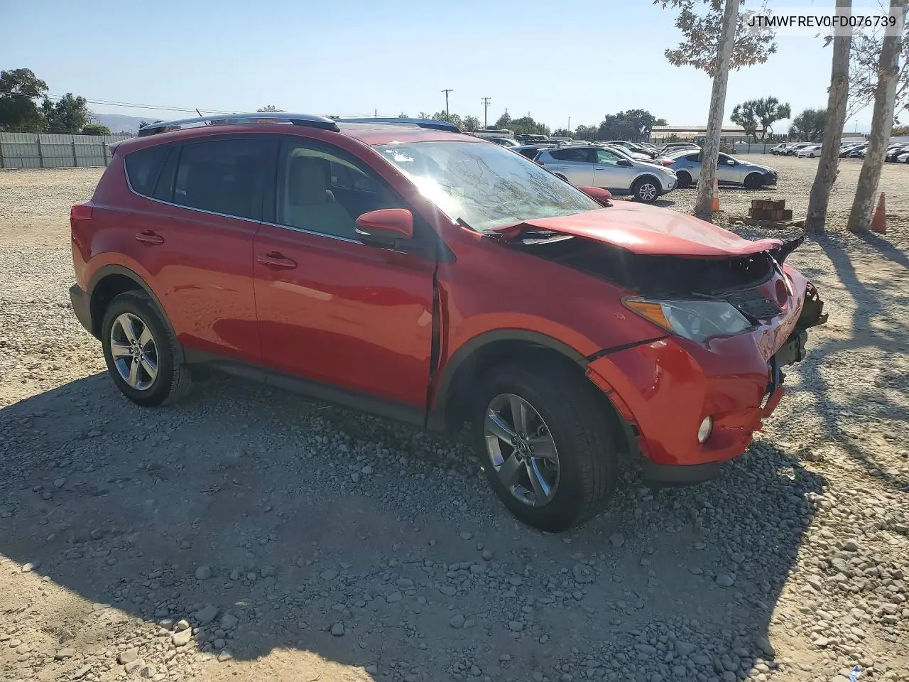 2015 TOYOTA RAV 4 VIN JTMWFREV0FD076739 — фото 4