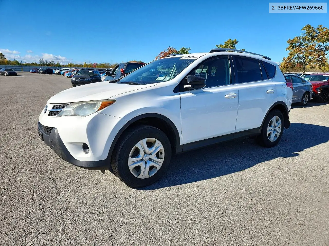 TOYOTA RAV 4 2015, VIN 2T3BFREV4FW269560