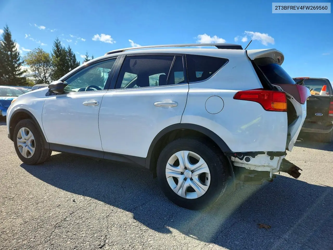 2015 TOYOTA RAV 4 VIN 2T3BFREV4FW269560 — фото 2