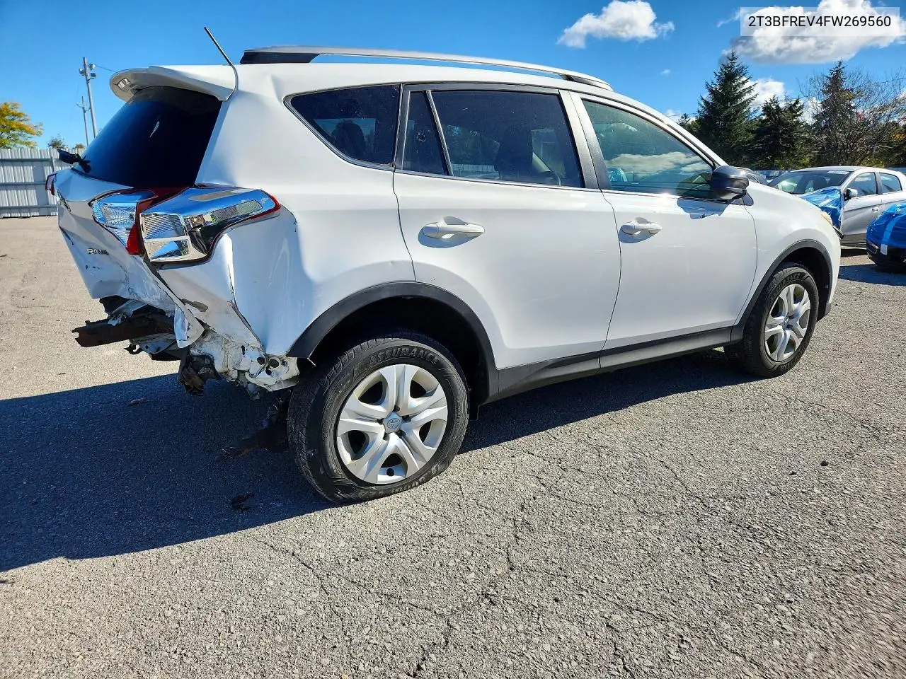 2015 TOYOTA RAV 4 VIN 2T3BFREV4FW269560 — фото 3