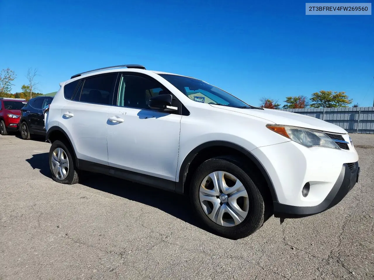 2015 TOYOTA RAV 4 VIN 2T3BFREV4FW269560 — фото 4