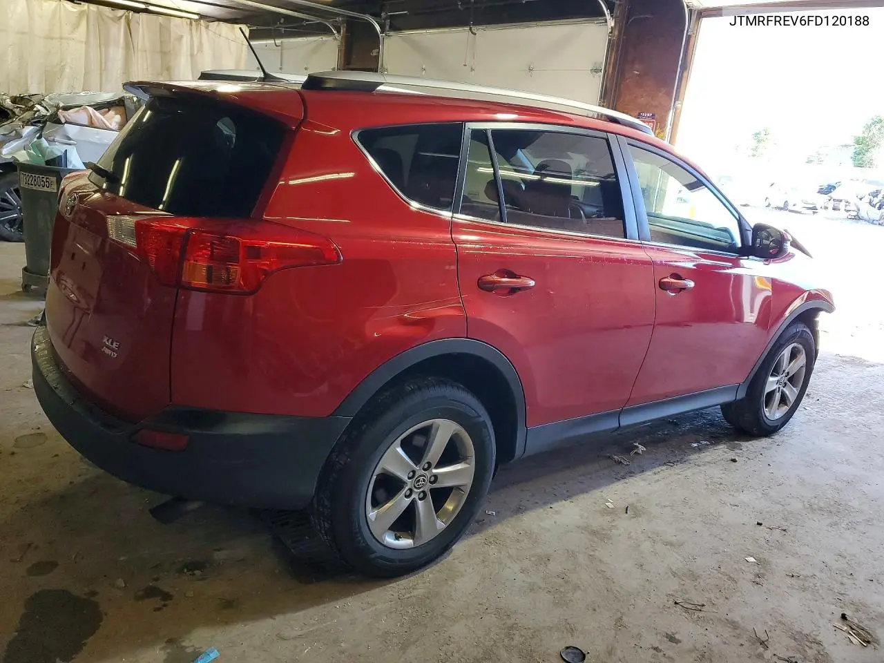 2015 TOYOTA RAV 4 VIN JTMRFREV6FD120188 — фото 3