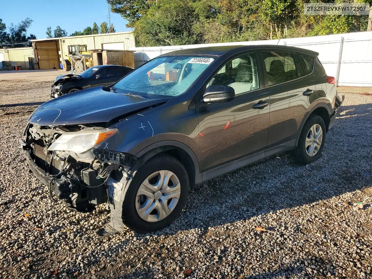 TOYOTA RAV 4 2015, VIN 2T3ZFREVXFW172507