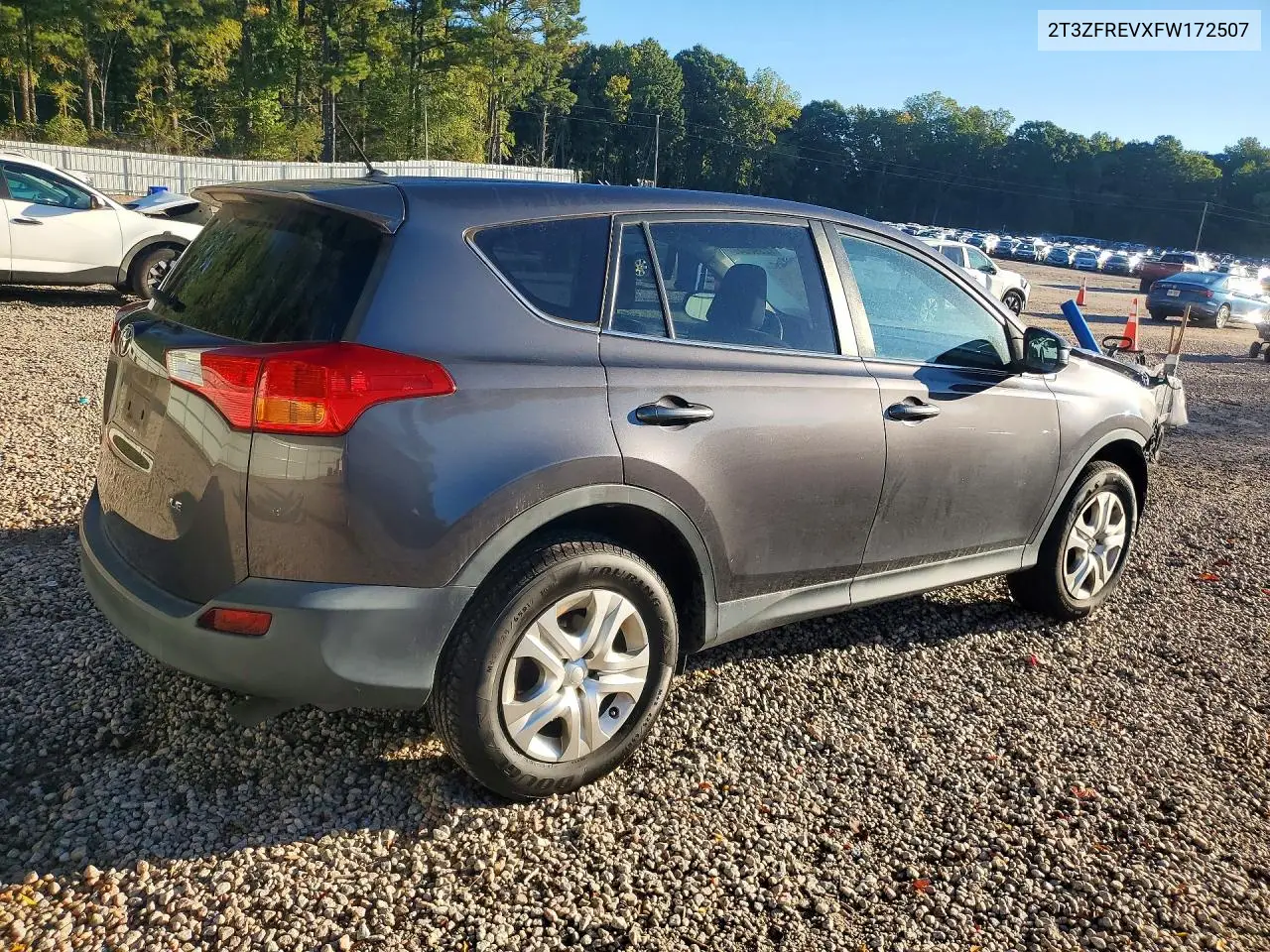 2015 TOYOTA RAV 4 VIN 2T3ZFREVXFW172507 — фото 3