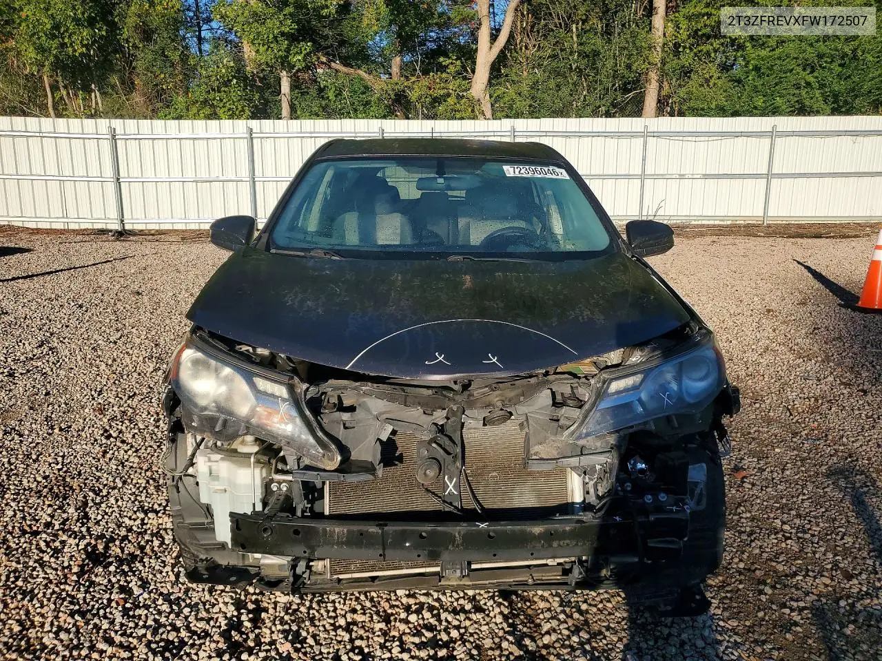 2015 TOYOTA RAV 4 VIN 2T3ZFREVXFW172507 — фото 5