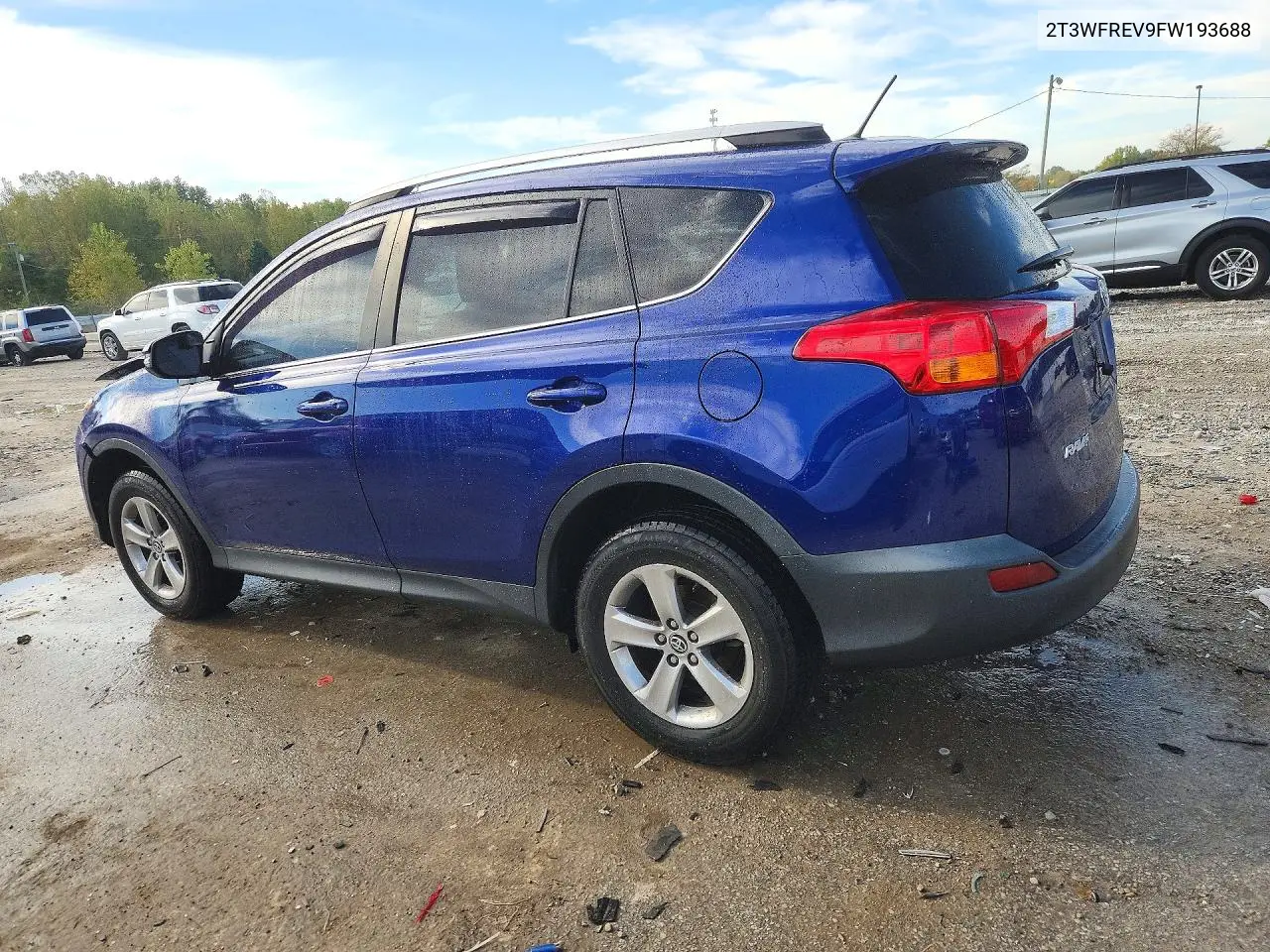 2015 TOYOTA RAV 4 VIN 2T3WFREV9FW193688 — фото 2