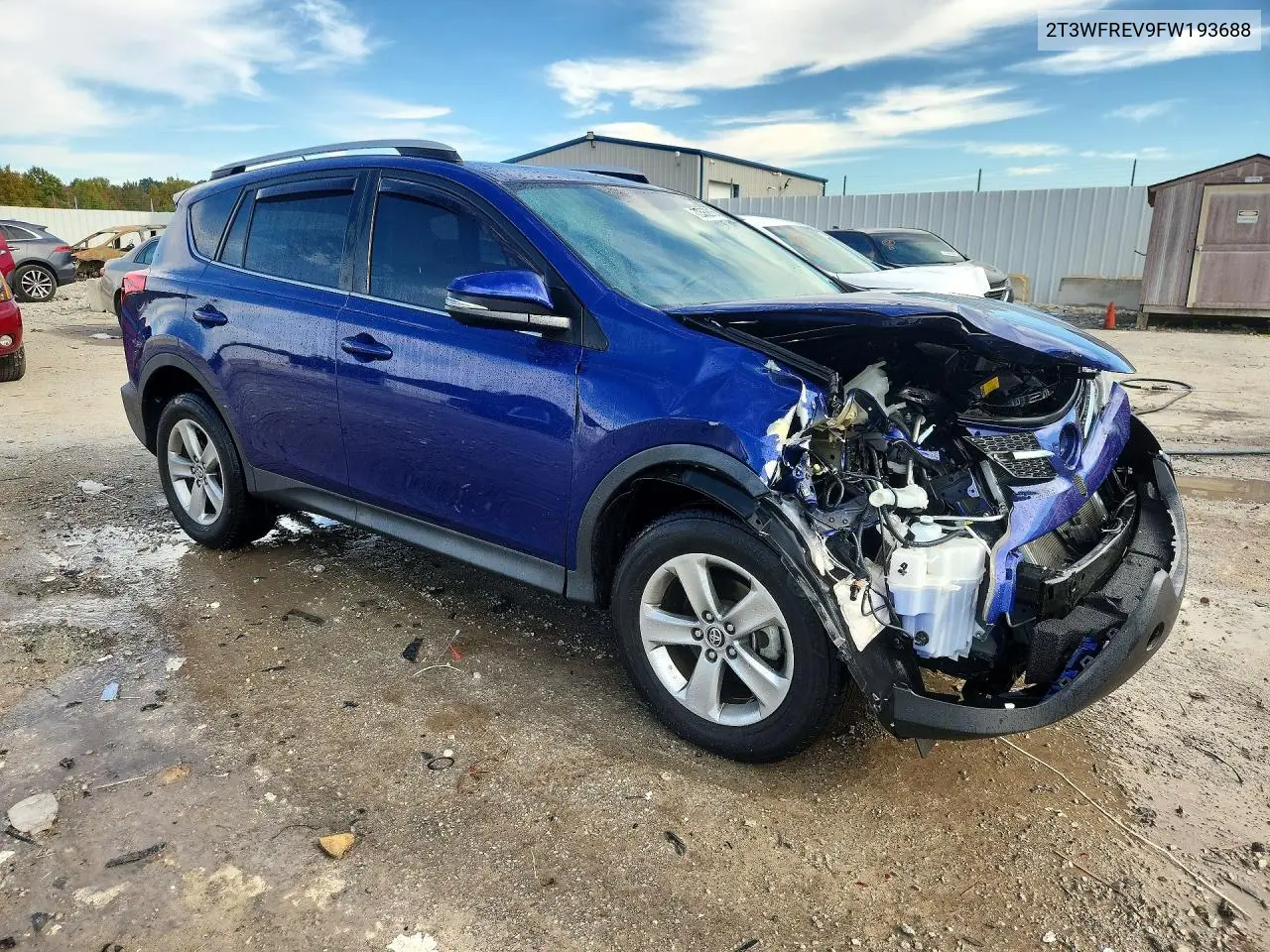 2015 TOYOTA RAV 4 VIN 2T3WFREV9FW193688 — фото 4