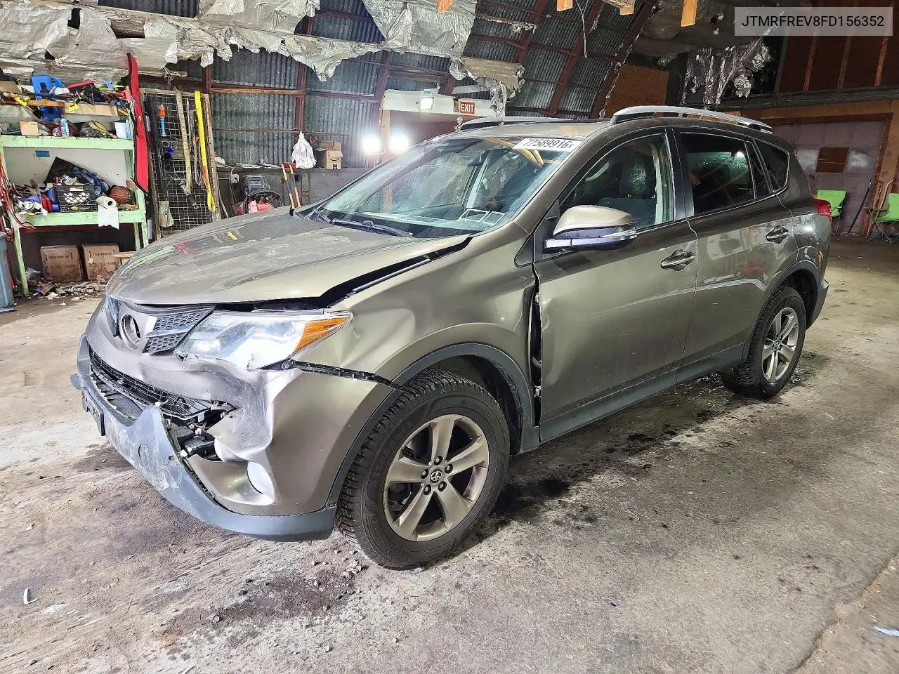 TOYOTA RAV 4 2015, VIN JTMRFREV8FD156352