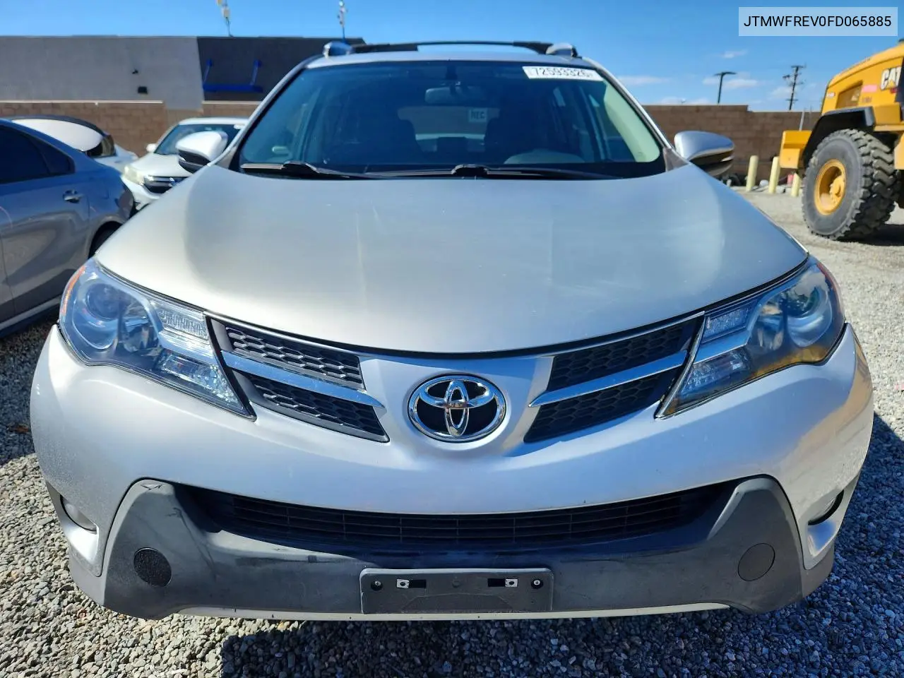 2015 TOYOTA RAV 4 VIN JTMWFREV0FD065885 — фото 5