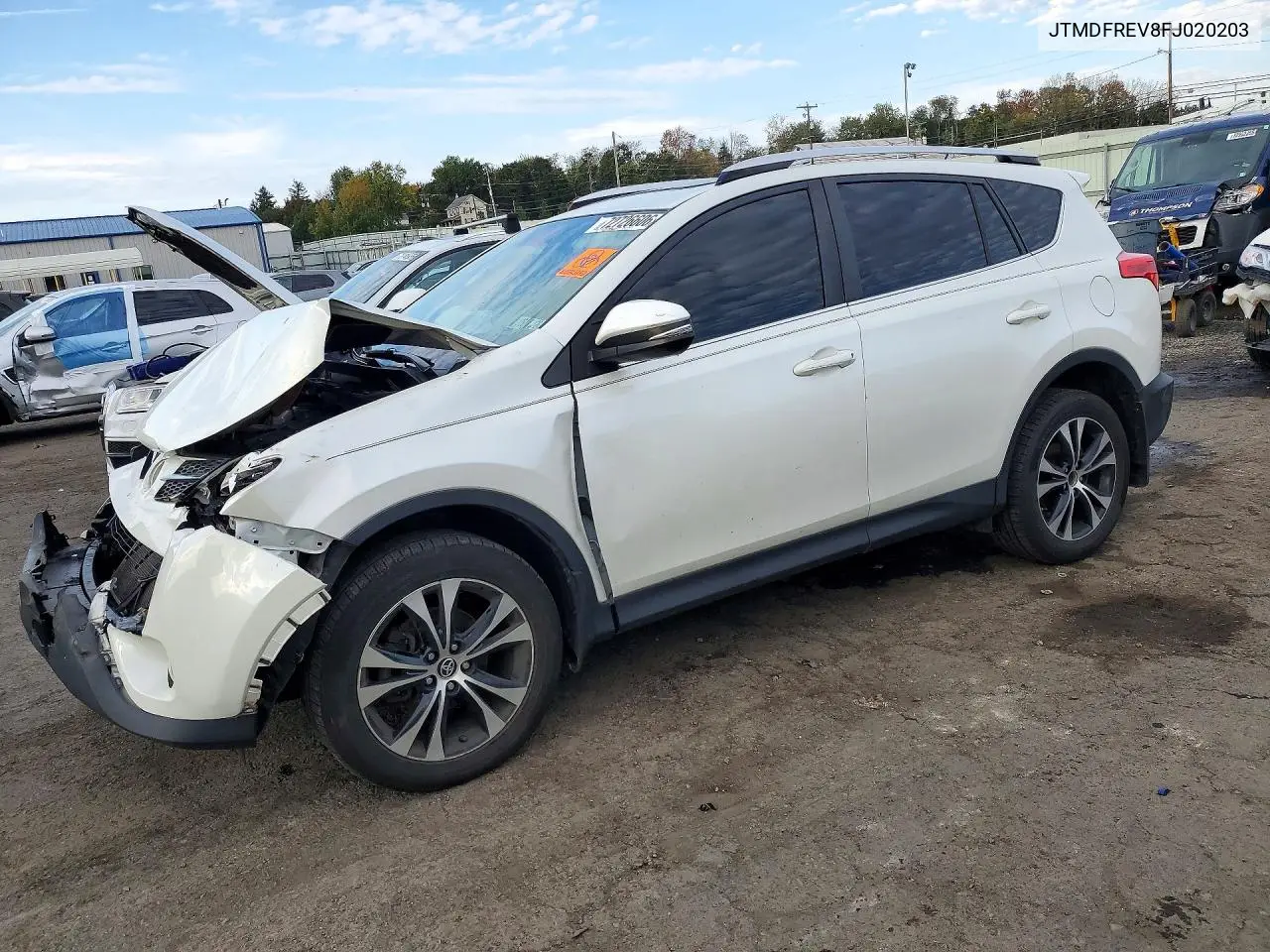 TOYOTA RAV 4 2015, VIN JTMDFREV8FJ020203