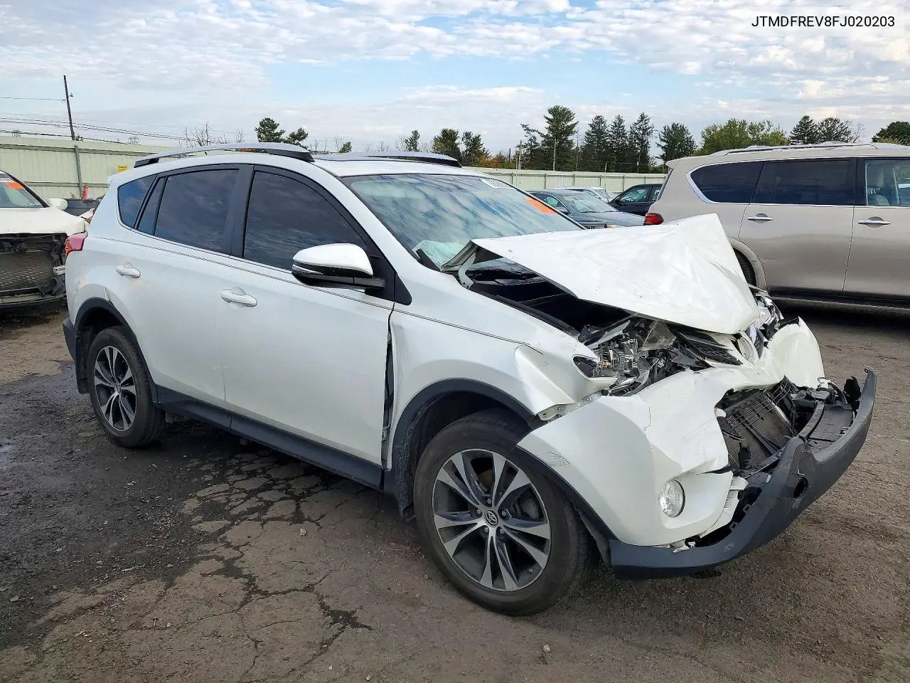 2015 TOYOTA RAV 4 VIN JTMDFREV8FJ020203 — фото 4