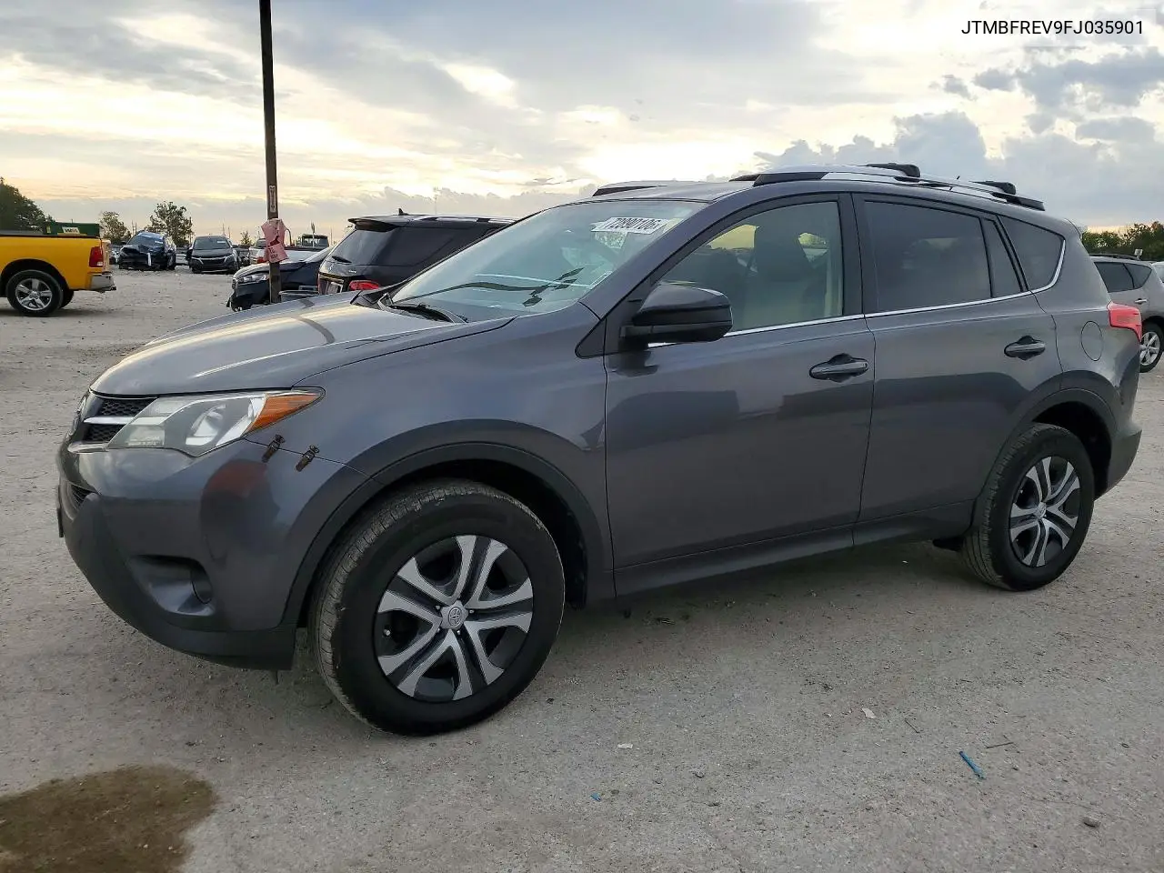 TOYOTA RAV 4 2015, VIN JTMBFREV9FJ035901