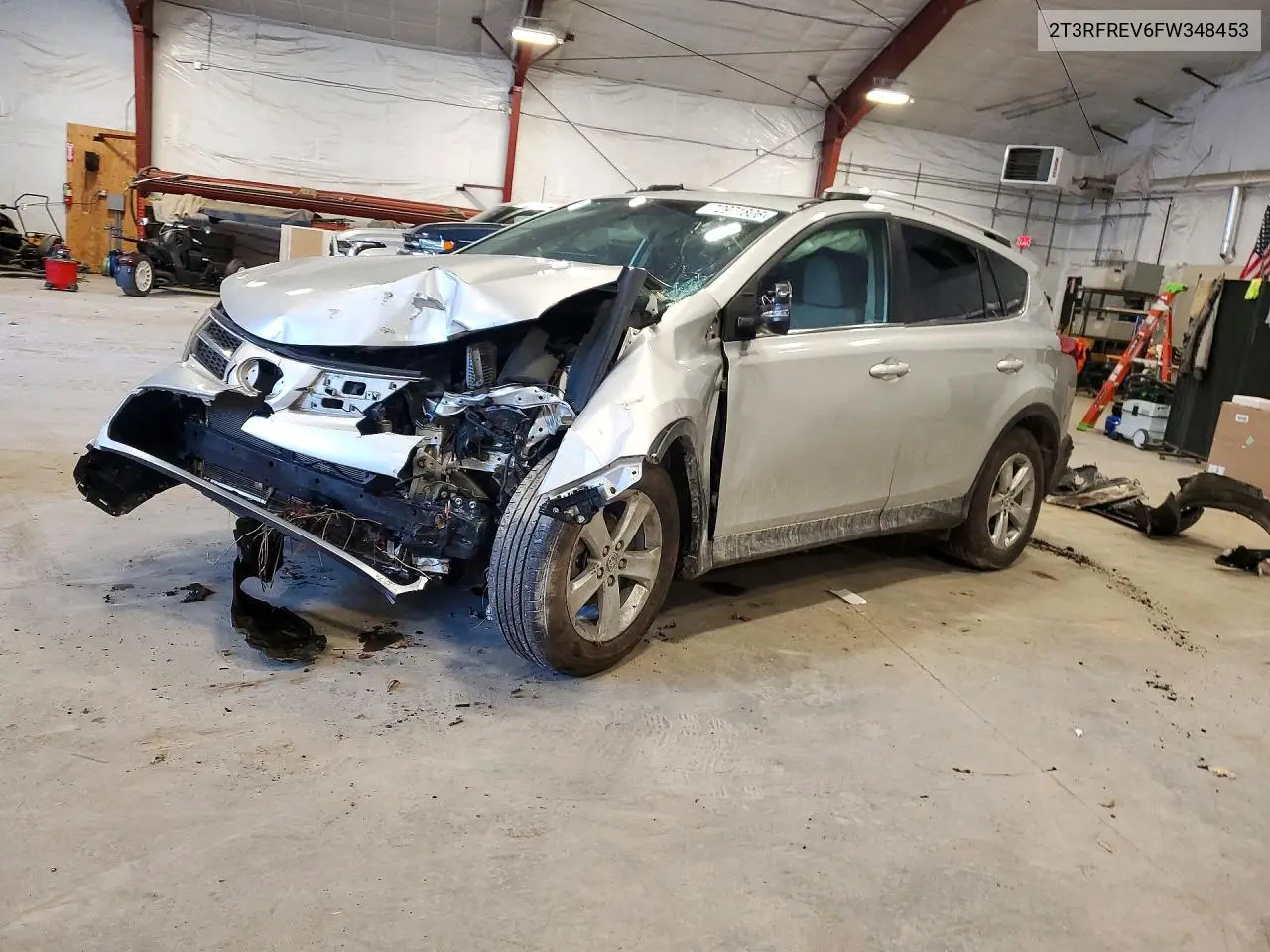 TOYOTA RAV 4 2015, VIN 2T3RFREV6FW348453